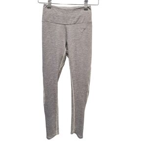 Gymshark Size XS Heather Gray Leggings Athletic Reflective